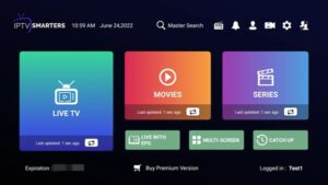 IPTV Smarters Pro 1